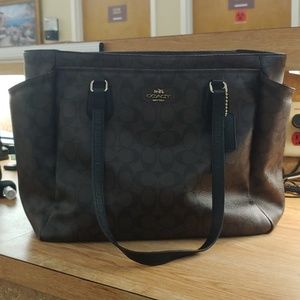 Large coach tote